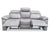 Recliner Sofa Suede Leather fabric