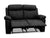 Recliner Sofa Suede Leather fabric