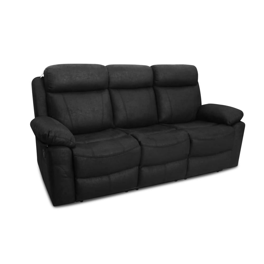 Recliner Sofa Suede Leather fabric
