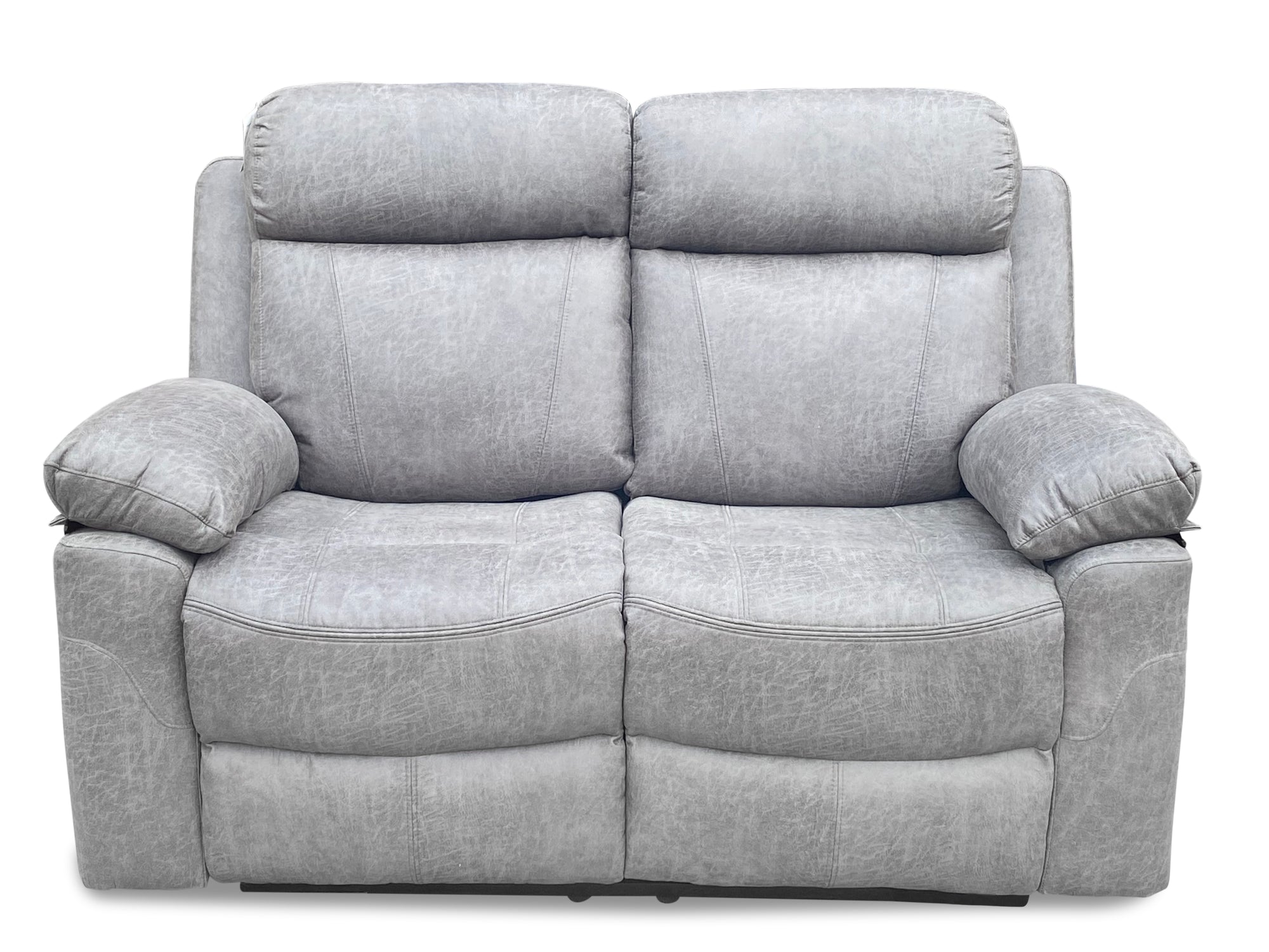 Recliner Sofa Suede Leather fabric