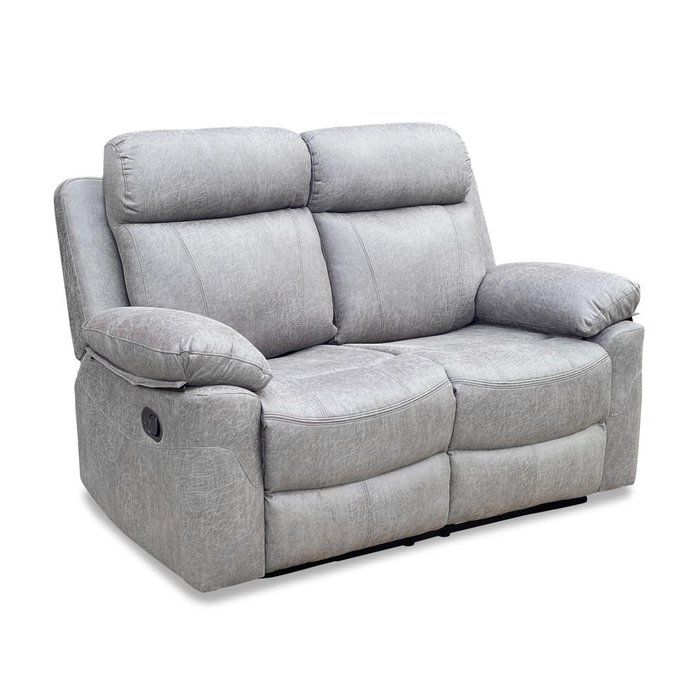 Recliner Sofa Suede Leather fabric