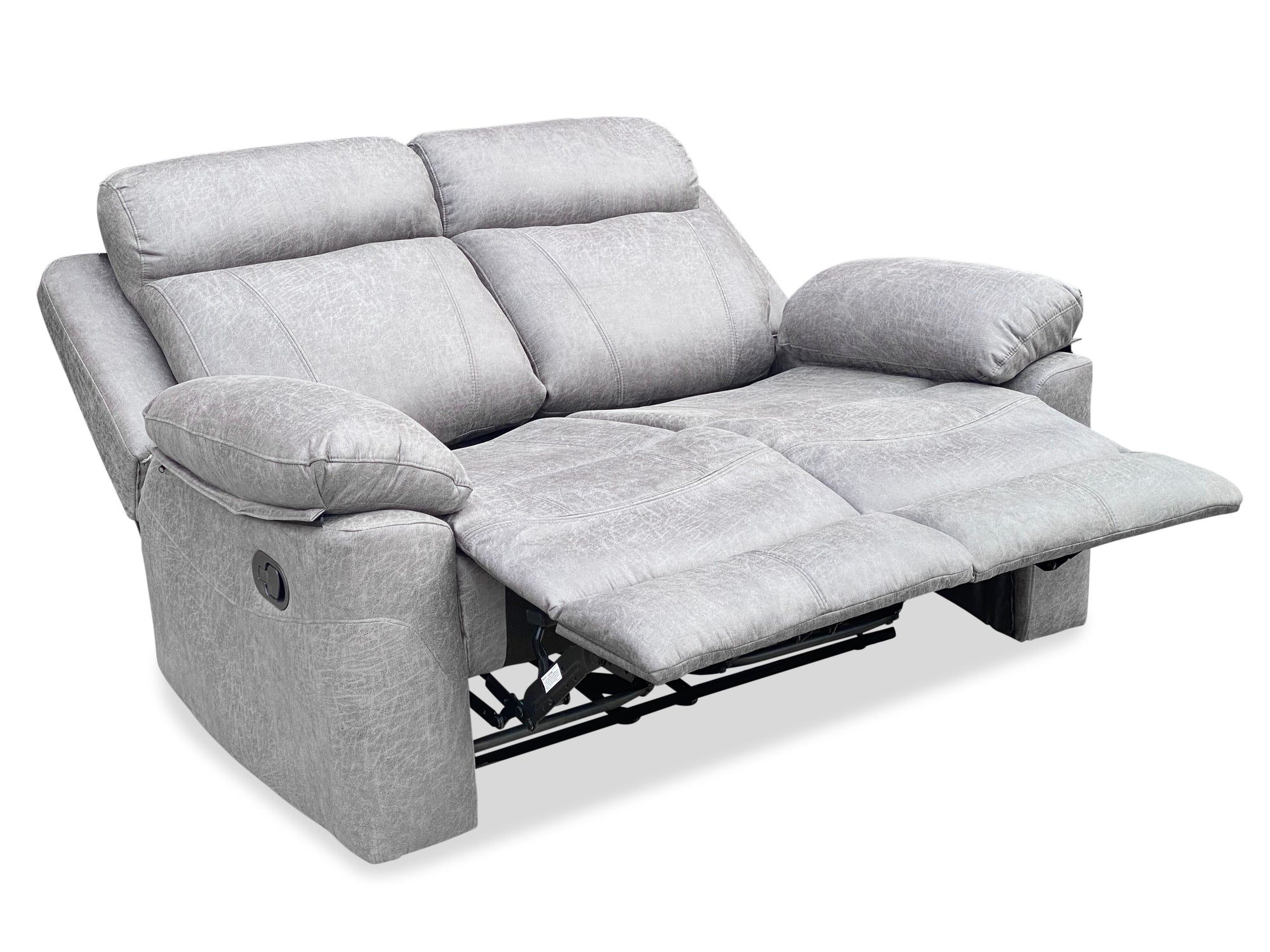 Recliner Sofa Suede Leather fabric