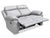 Recliner Sofa Suede Leather fabric
