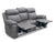 Recliner Sofa Suede Leather fabric