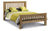 Amelia Oak Wooden Bed