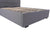 Wellington Grey Fabric Bed