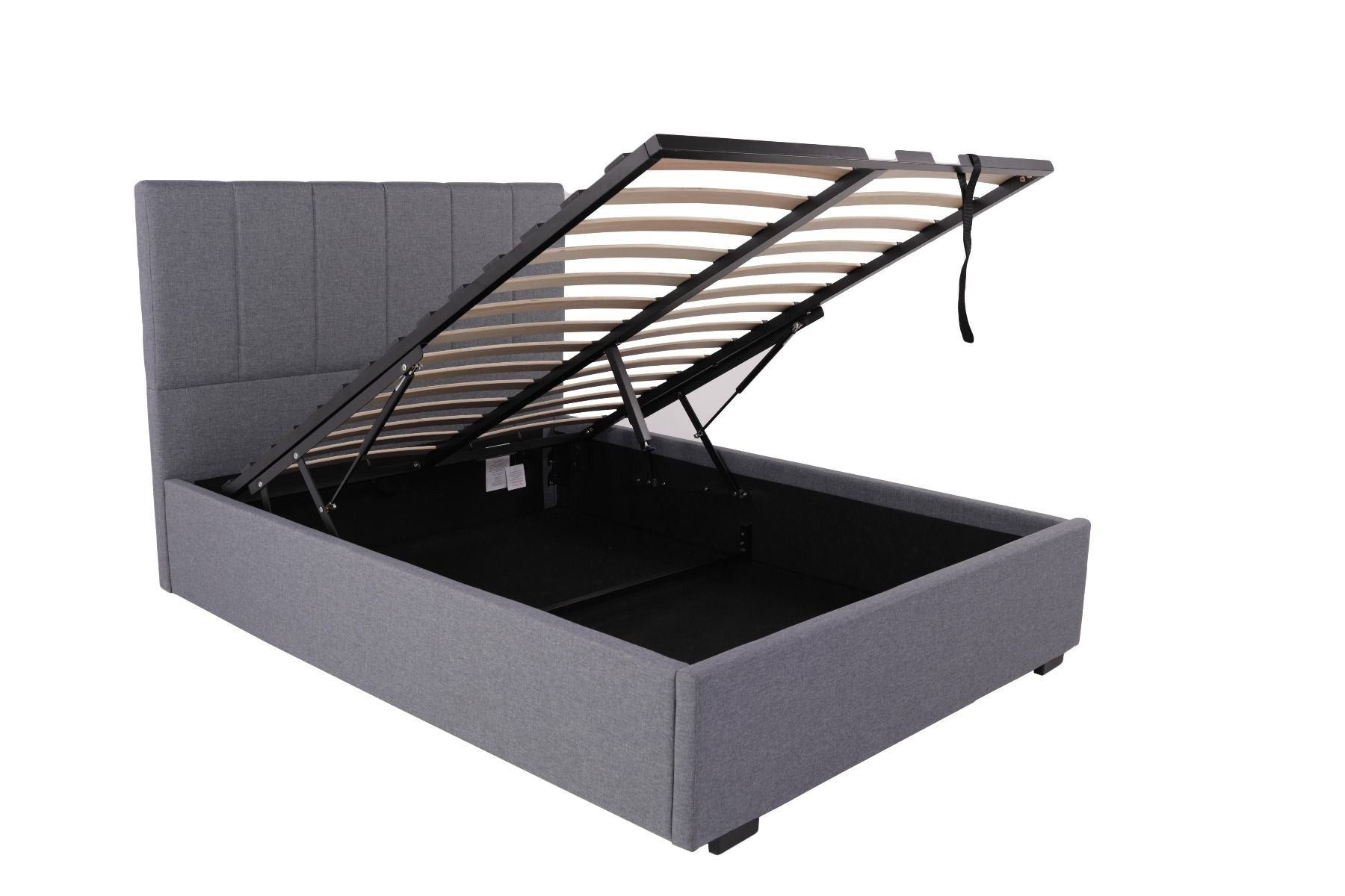 Wellington Grey Fabric Bed