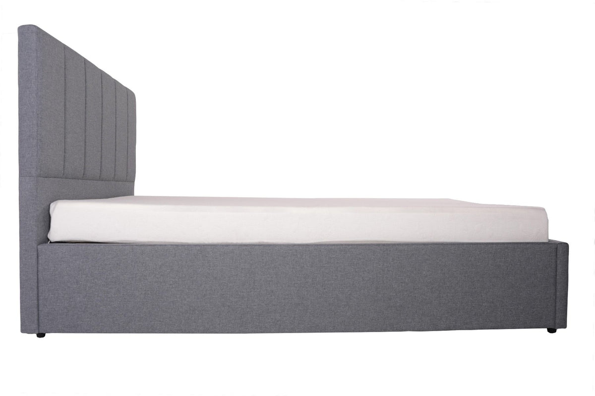 Wellington Grey Fabric Bed