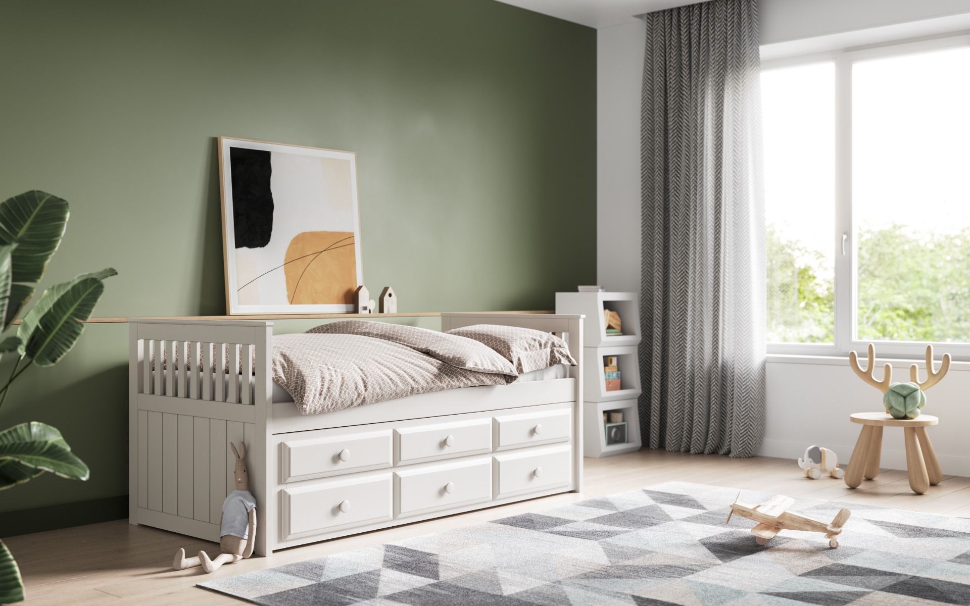 Velara Guest Bed With Drawers