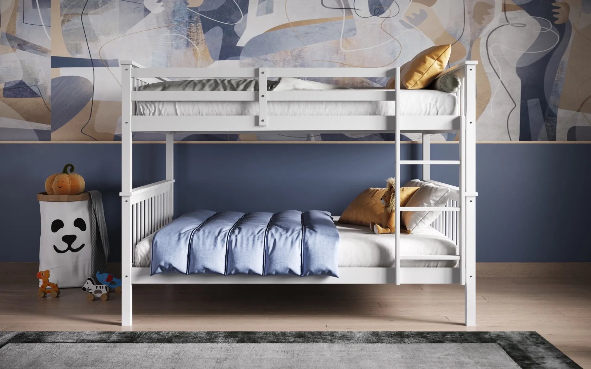 Theodore Detachable Small Double Bunk Bed