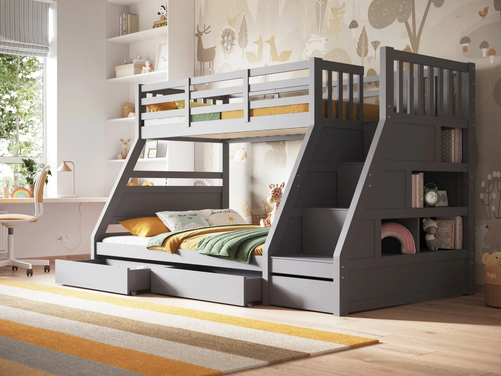 Luxe Triple Bunk Bed