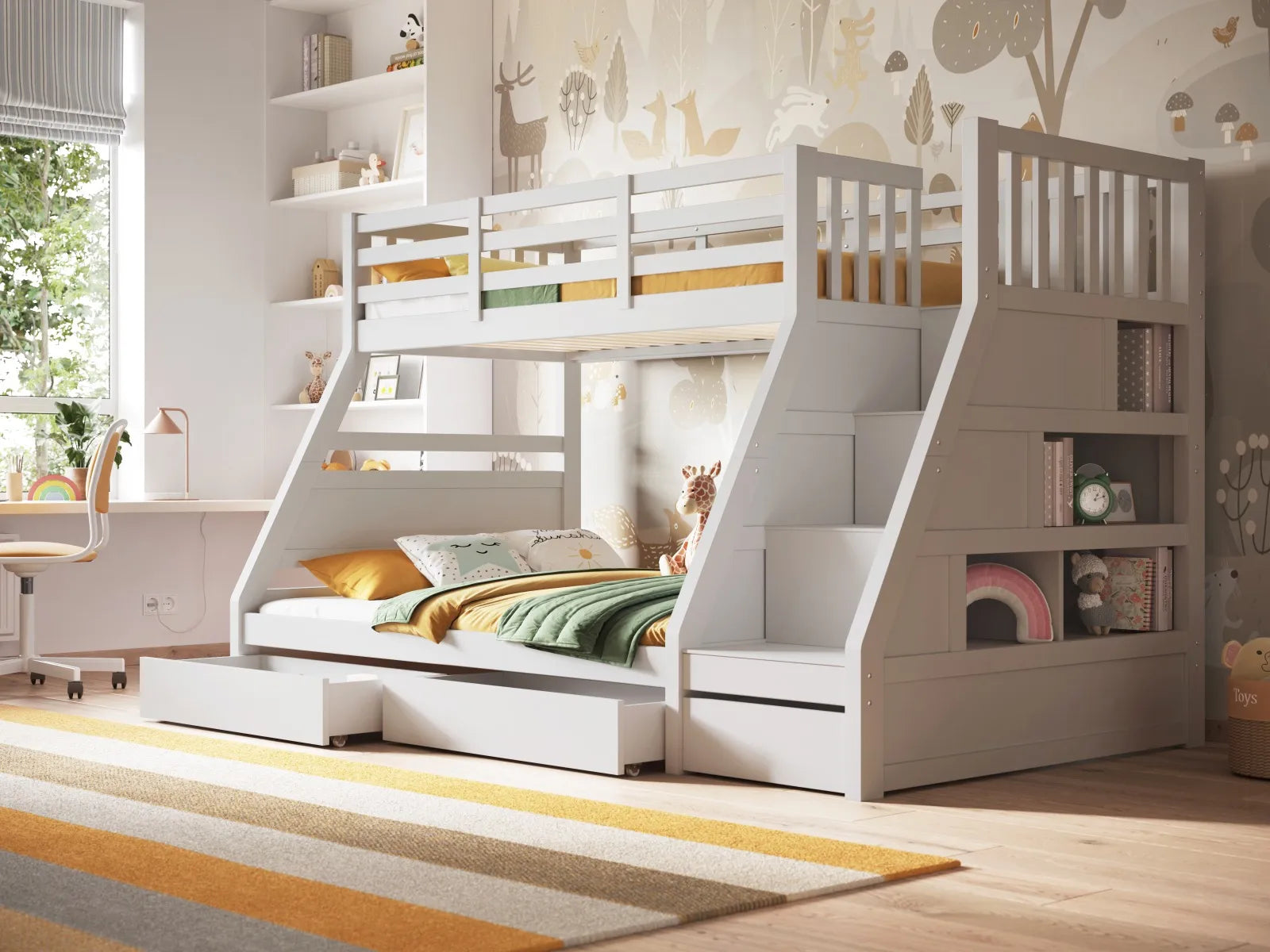 Luxe Triple Bunk Bed