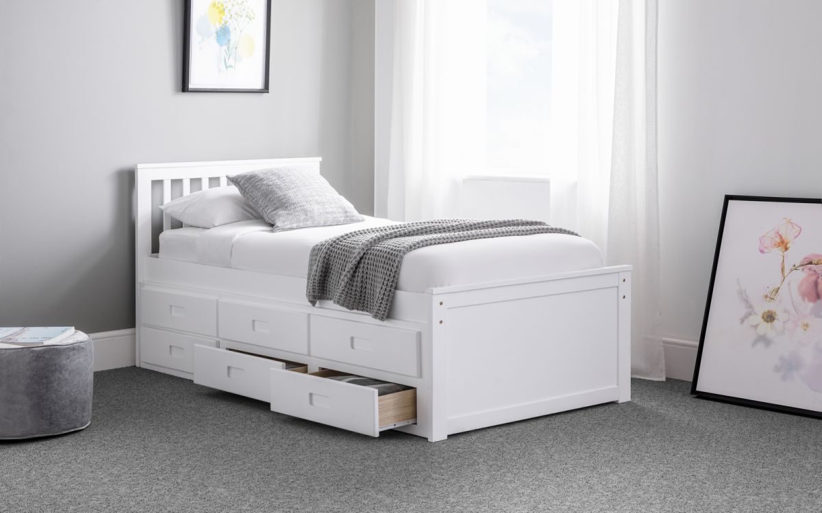 Mira Wooden Guest Bed Frame