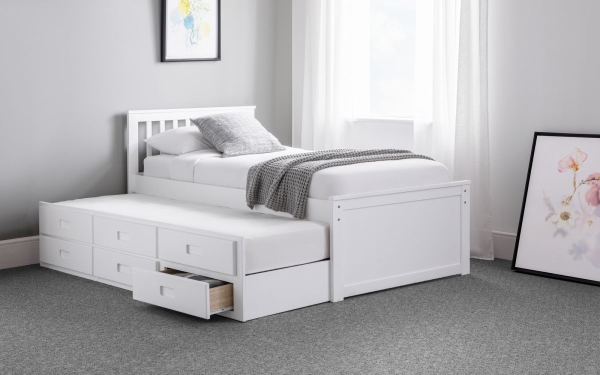 Mira Wooden Guest Bed Frame