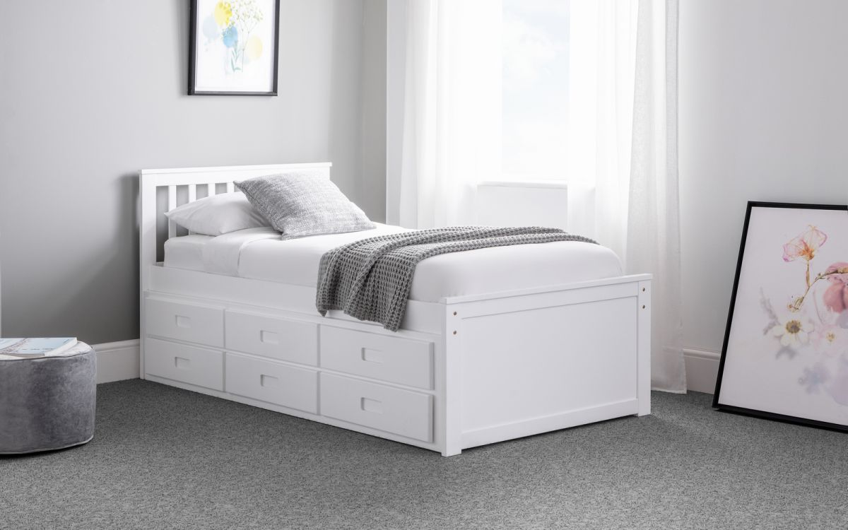 Mira Wooden Guest Bed Frame