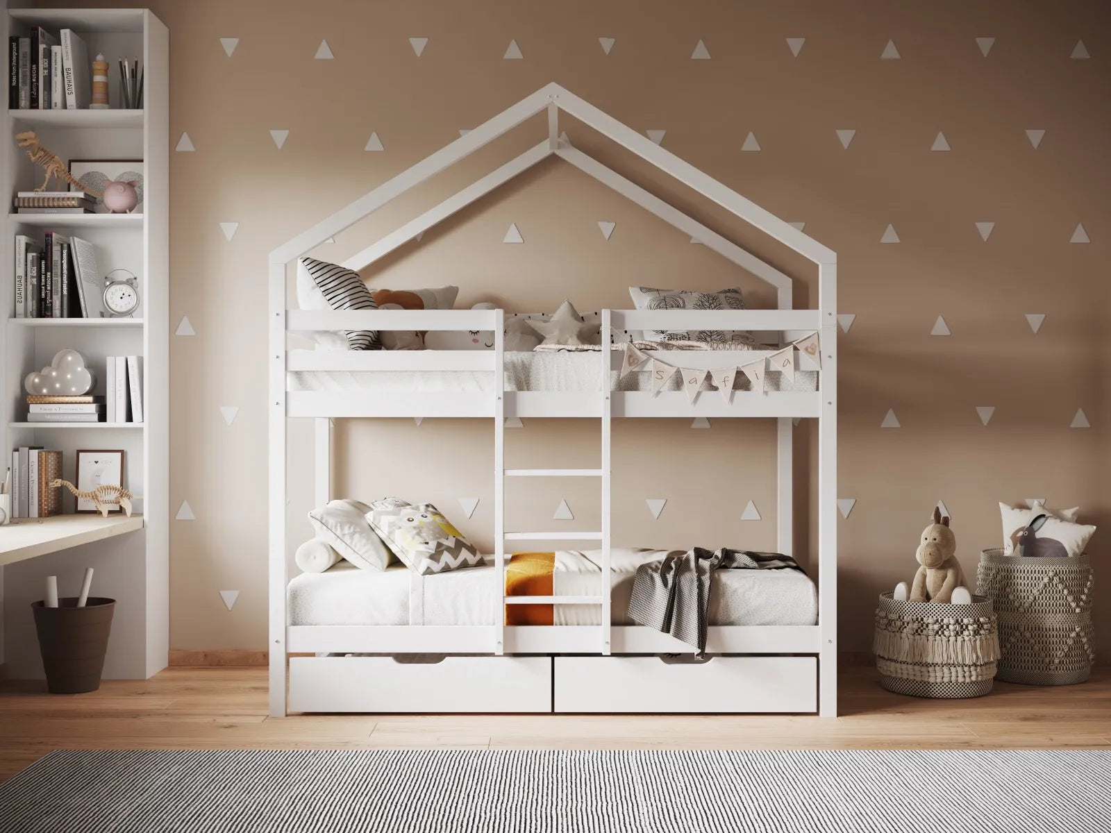 Nestled House Bunk Bed