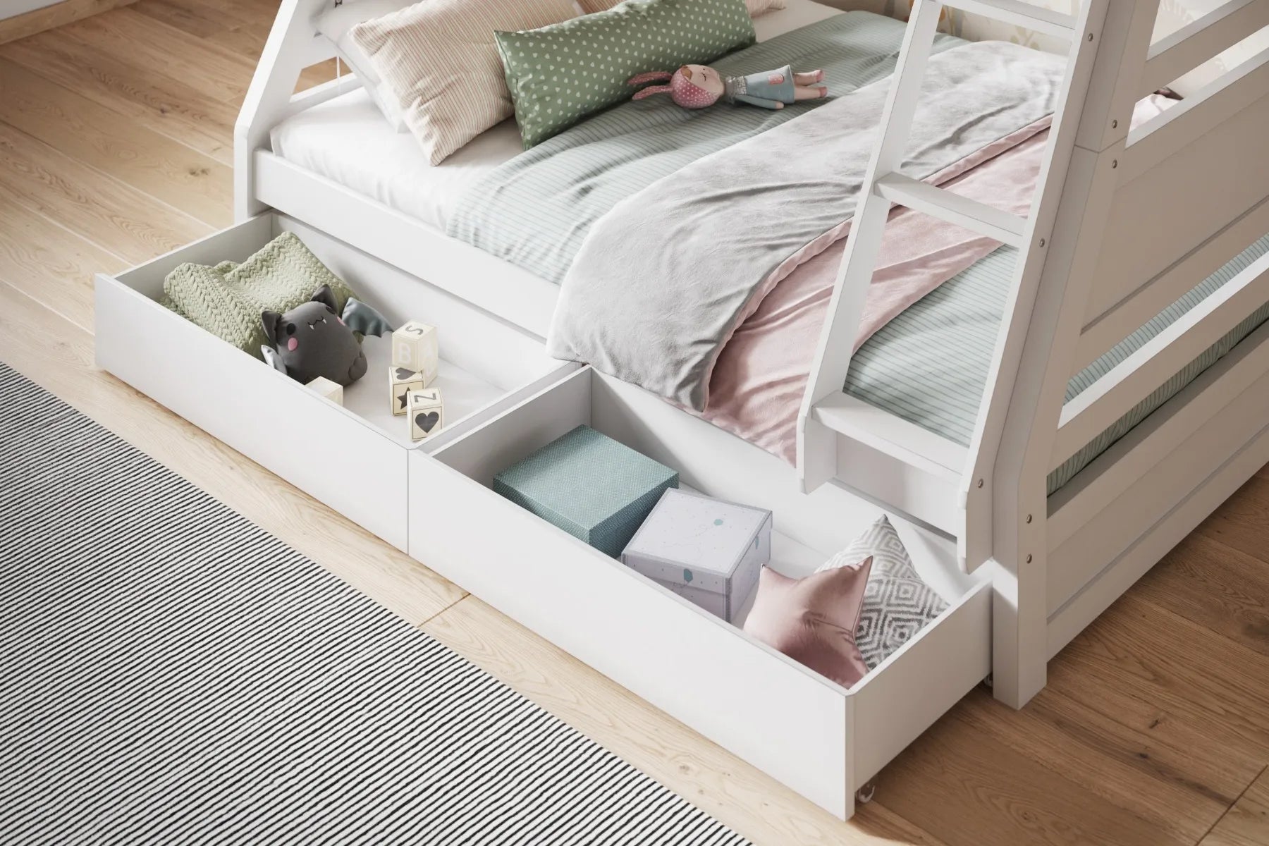 Oceano Triple Bunk Wooden