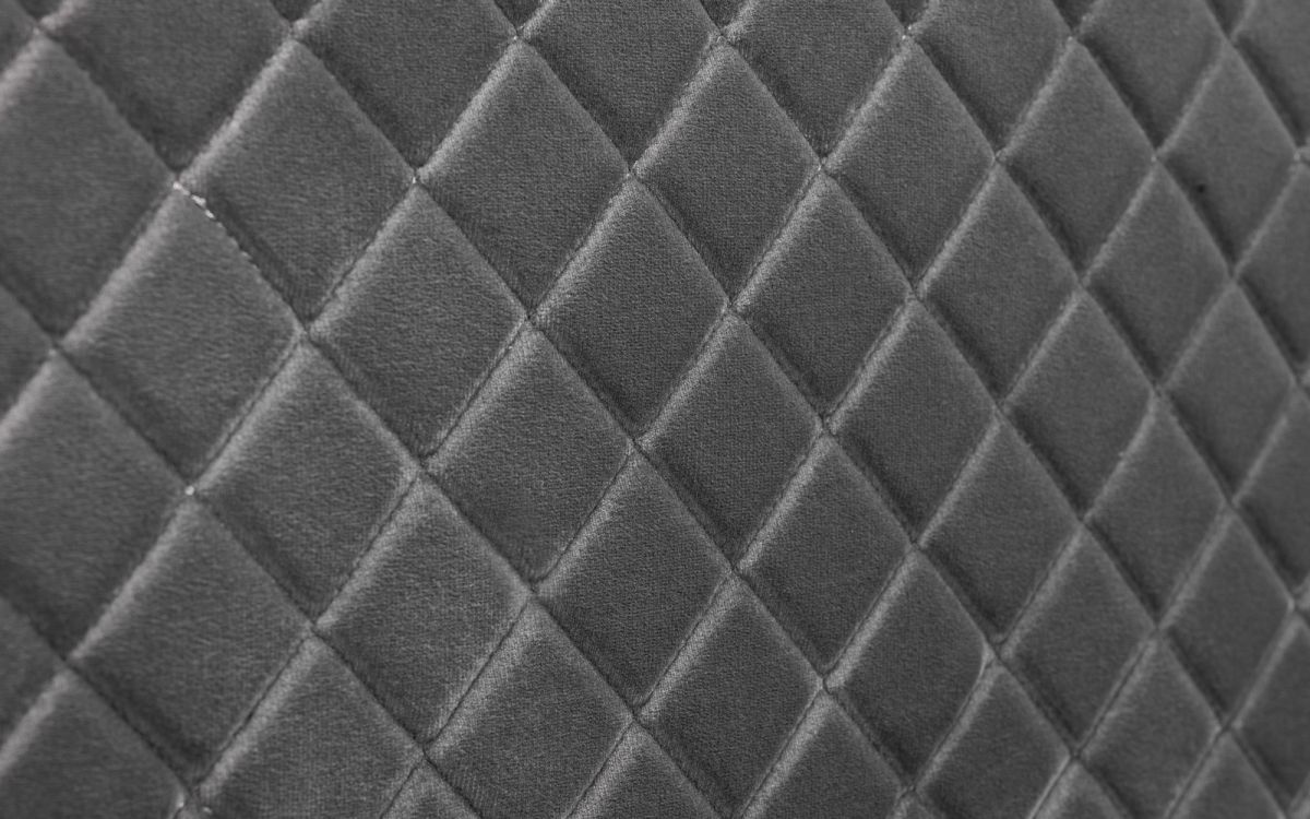 Sullivan Diamond Quilted Velvet Bed