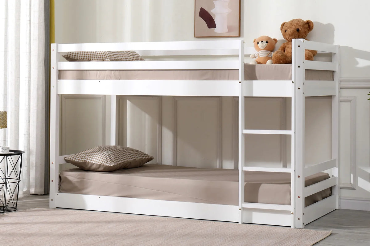 Sleek Low Bunk Bed